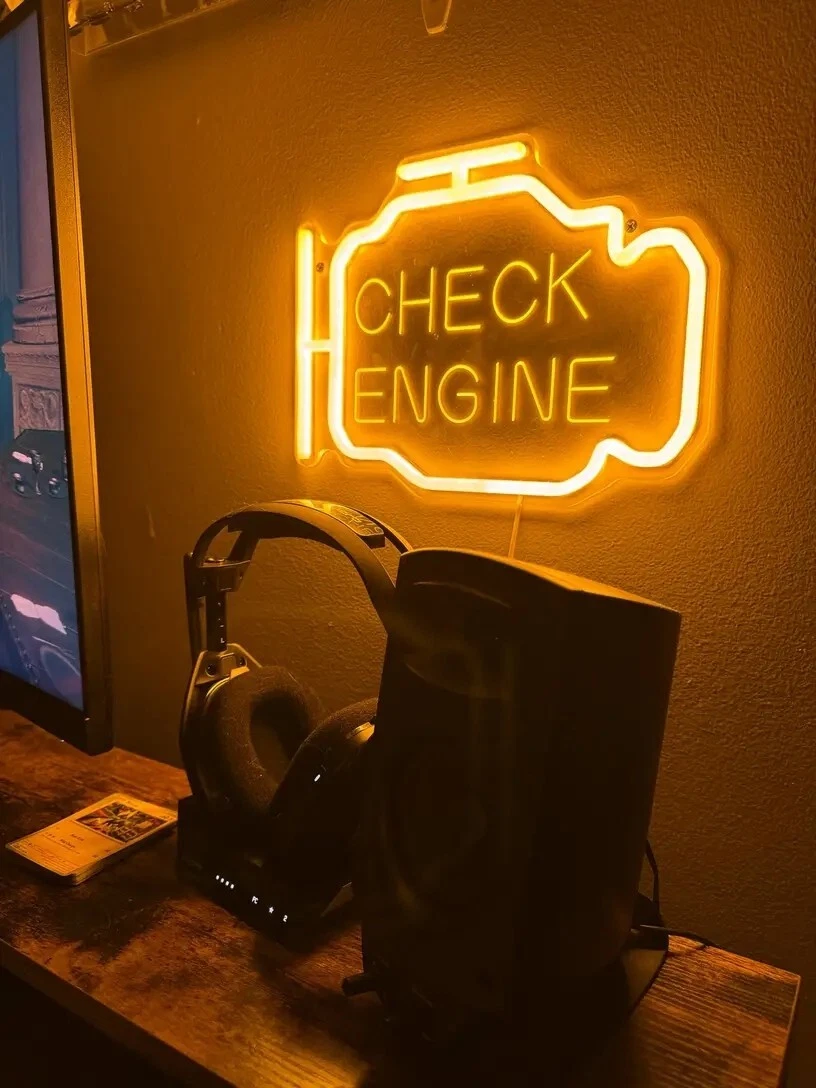 Check engine led